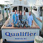 The Qualifier wins 1st Place in the Hatteras Marlin Club Tournament