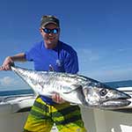 Bob Felinski and his 51lb Kingfish.