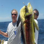 Jeff Rusk with his catch