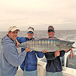 Mark Pumo the owner of Baitmasters with a winter time Wahoo!