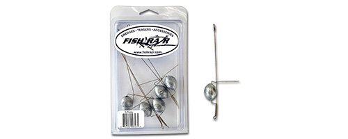 This is an image of the Fish Razr Pin Rigs Long Head 2oz