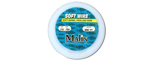 This is an image of the Malin Monel Rigging Wire (15 lb test) 300ft Spool