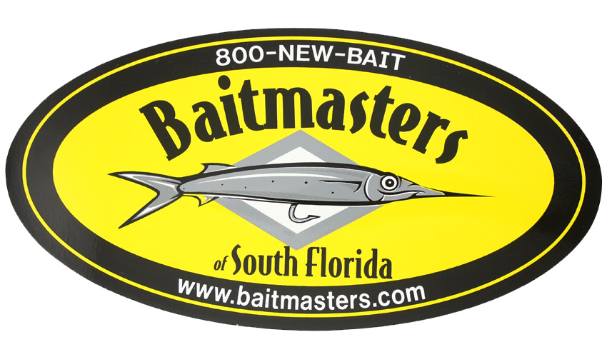 Baitmasters Large Boat Sticker - Baitmasters of South Florida