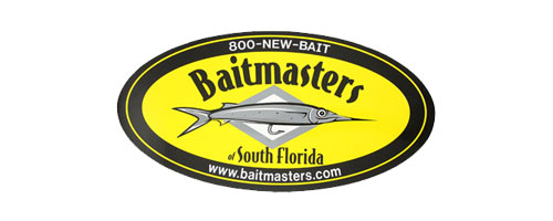 This is an image of the Baitmasters Small Bucket Sticker